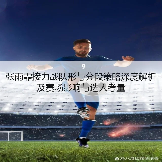 张雨霏接力战队形与分段策略深度解析及赛场影响与选人考量